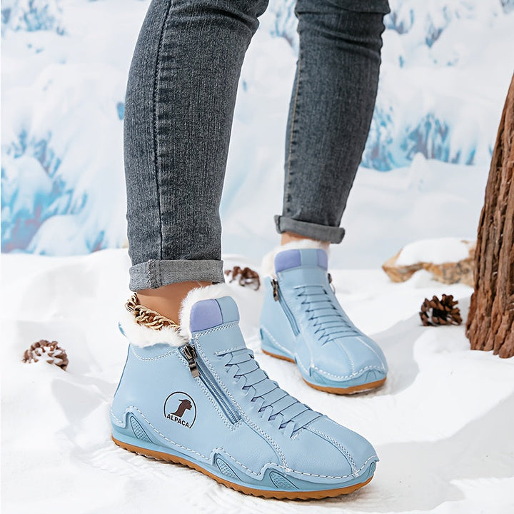 Calvyre-Paris Lucie | Bottines confort d’hiver à soutien ergonomique