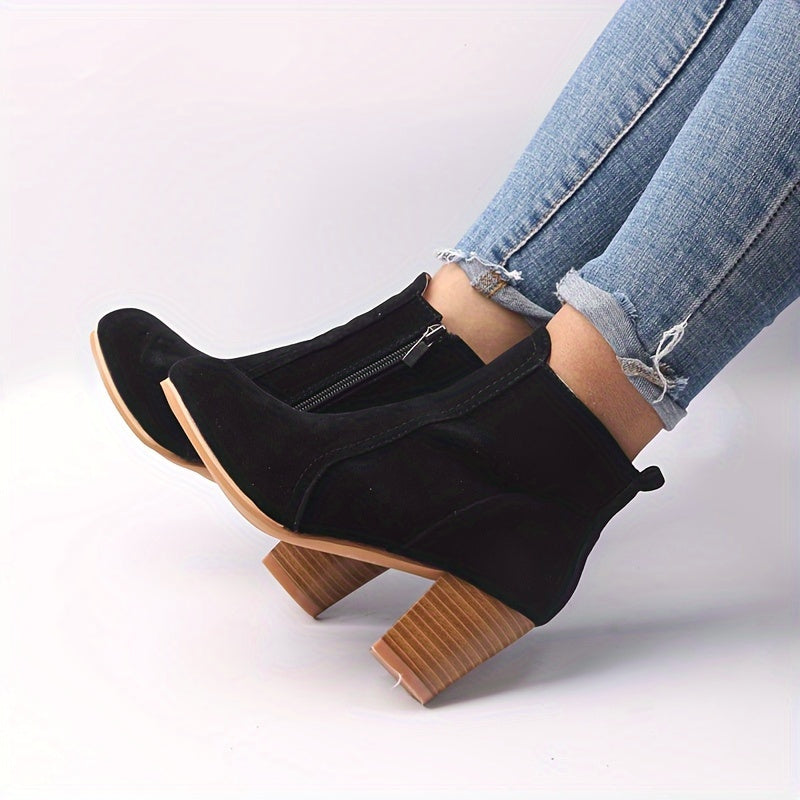 Calvyre-Paris Agathe | Bottines à talon stable et confort longue durée