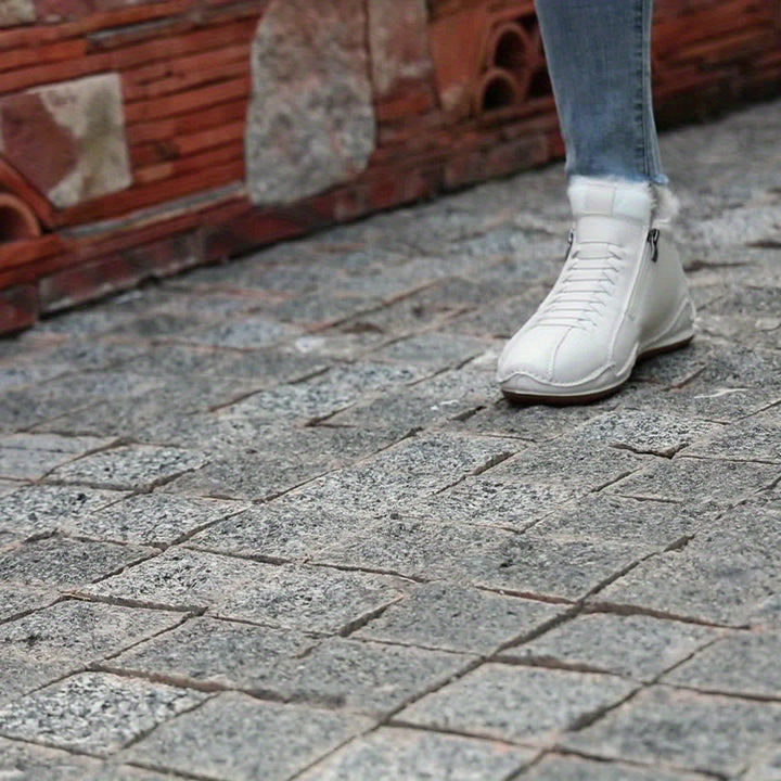 Calvyre-Paris Lucie | Bottines confort d’hiver à soutien ergonomique