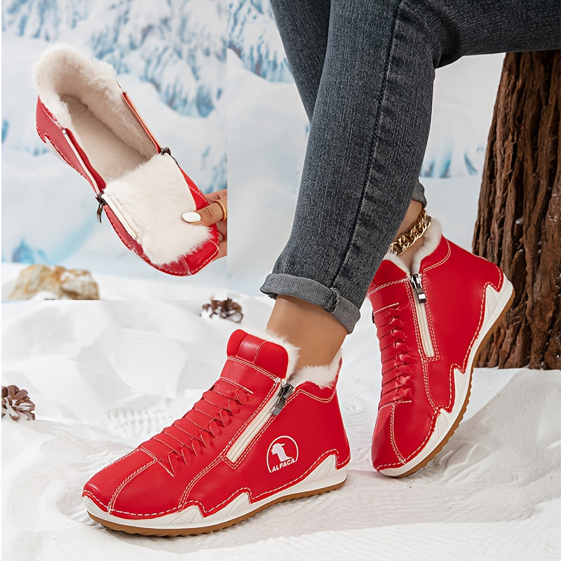 Calvyre-Paris Lucie | Bottines confort d’hiver à soutien ergonomique