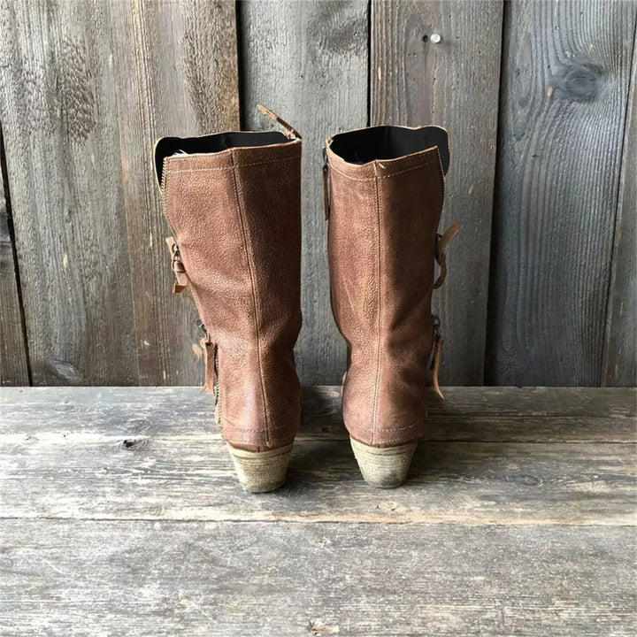 Calvyre-Paris Noémie | Bottes d’automne à élégance intemporelle