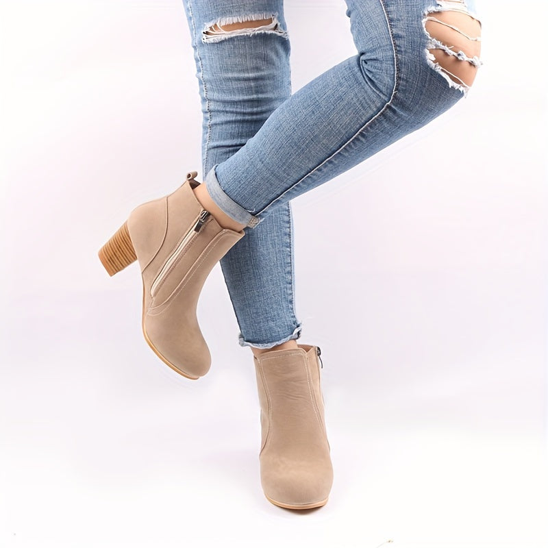 Calvyre-Paris Agathe | Bottines à talon stable et confort longue durée