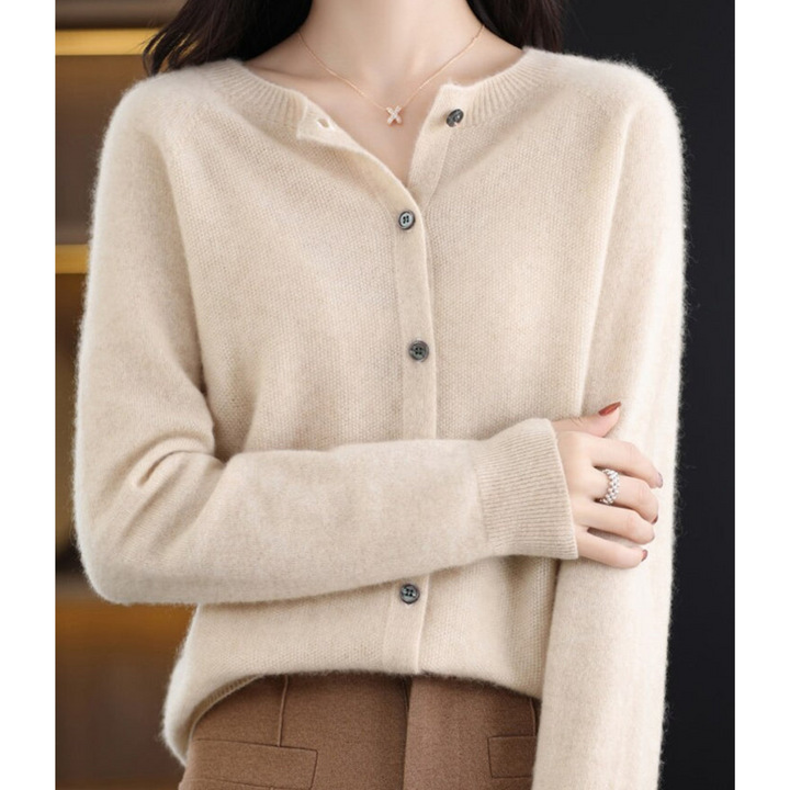 Calvyre-Paris | Héloïse | Cardigan en laine mérinos