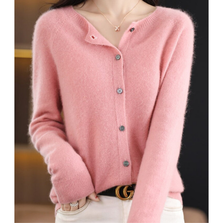Calvyre-Paris | Héloïse | Cardigan en laine mérinos