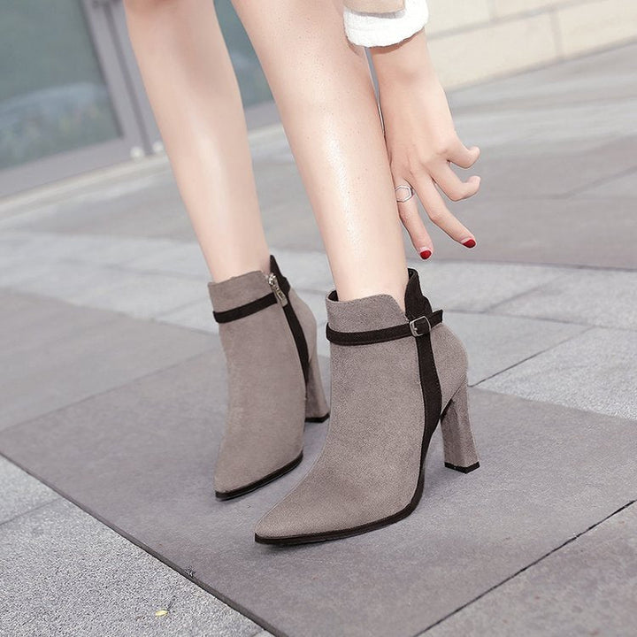 Calvyre-Paris Salomé | Bottines Élégantes à Talon Élancé