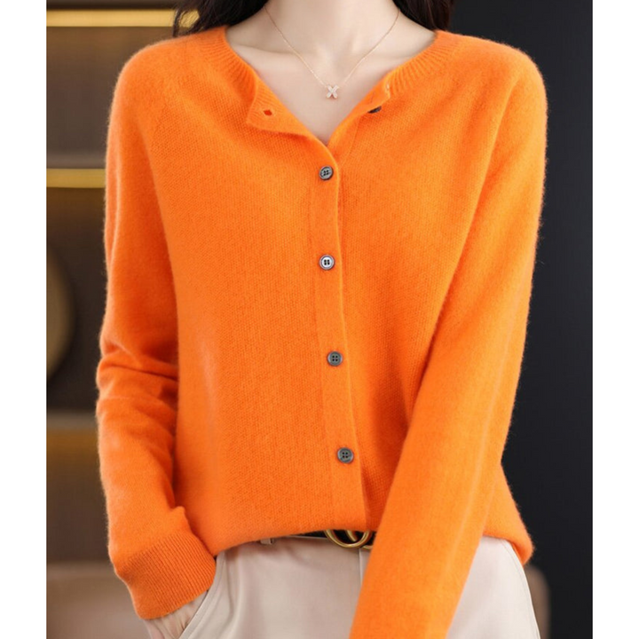 Calvyre-Paris | Héloïse | Cardigan en laine mérinos