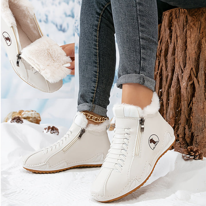 Calvyre-Paris Lucie | Bottines confort d’hiver à soutien ergonomique
