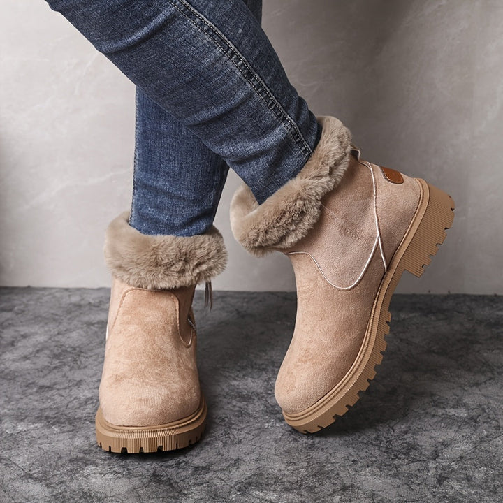 Calvyre-Paris Marguerite | Bottines Chaudes à Doublure Confort