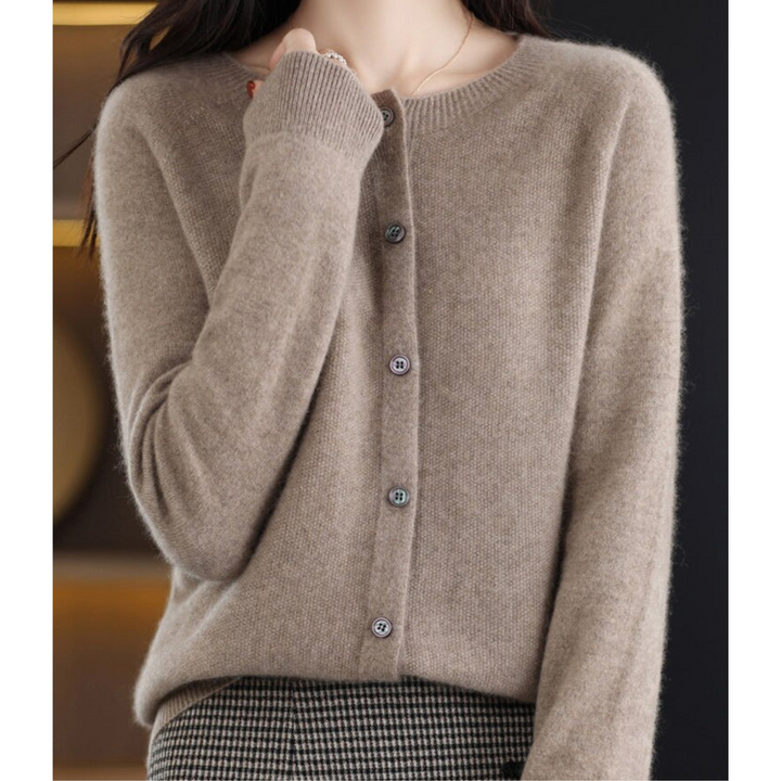 Calvyre-Paris | Héloïse | Cardigan en laine mérinos
