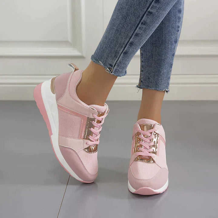 Calvyre-Paris Clarisse | Sneakers Confortables à Talons Hauts
