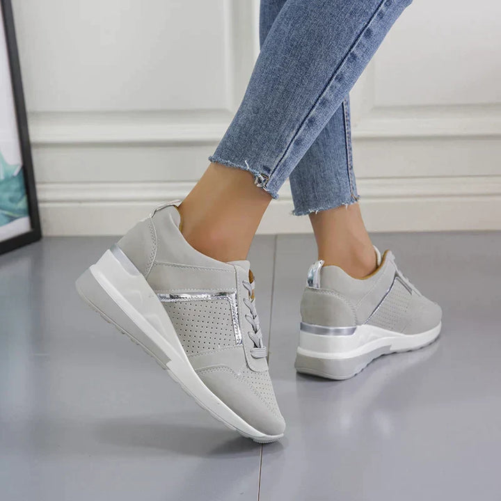 Calvyre-Paris Clarisse | Sneakers Confortables à Talons Hauts