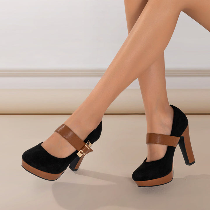 Calvyre-Paris Fleur | Escarpins Élégants à Talon Confortable