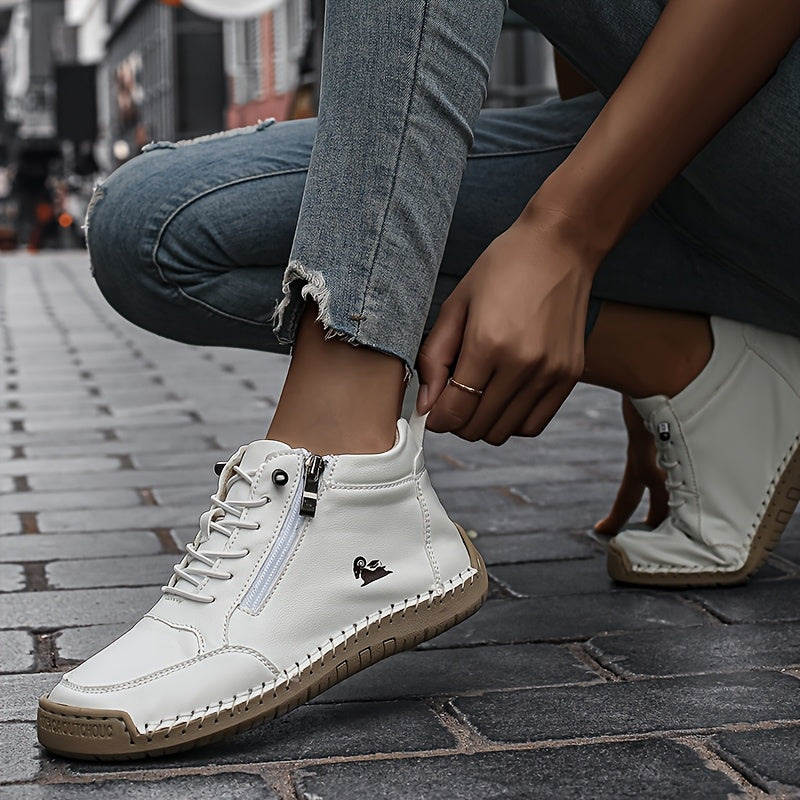Calvyre-Paris Maëlle | Bottines confort à zip latéral