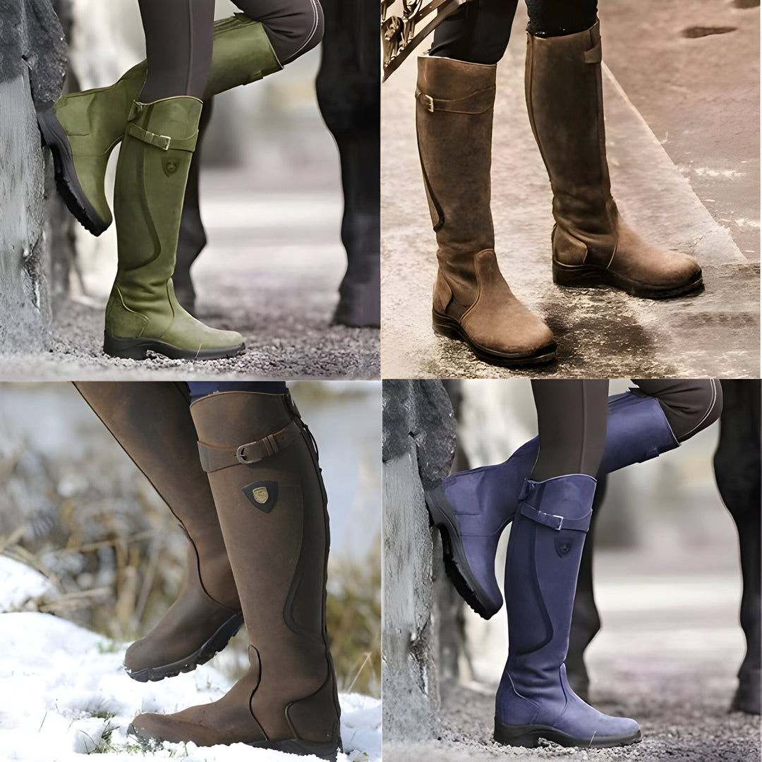 Calvyre-Paris Mathilde | BOTTES ULTIMES EN CUIR VEGAN