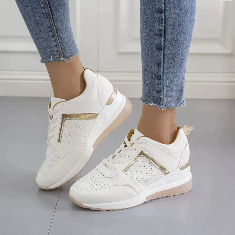Calvyre-Paris Clarisse | Sneakers Confortables à Talons Hauts
