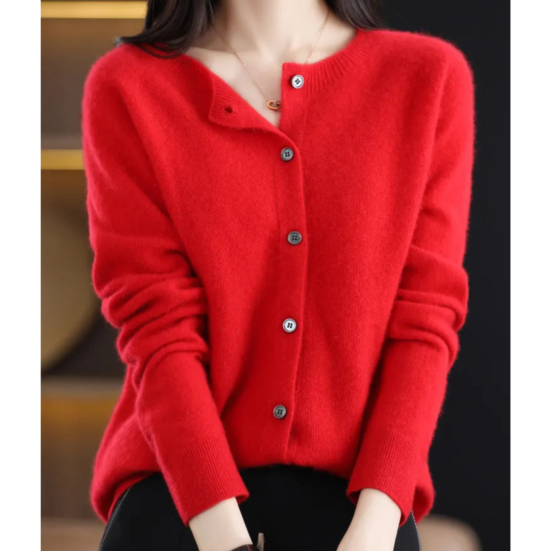 Calvyre-Paris | Héloïse | Cardigan en laine mérinos