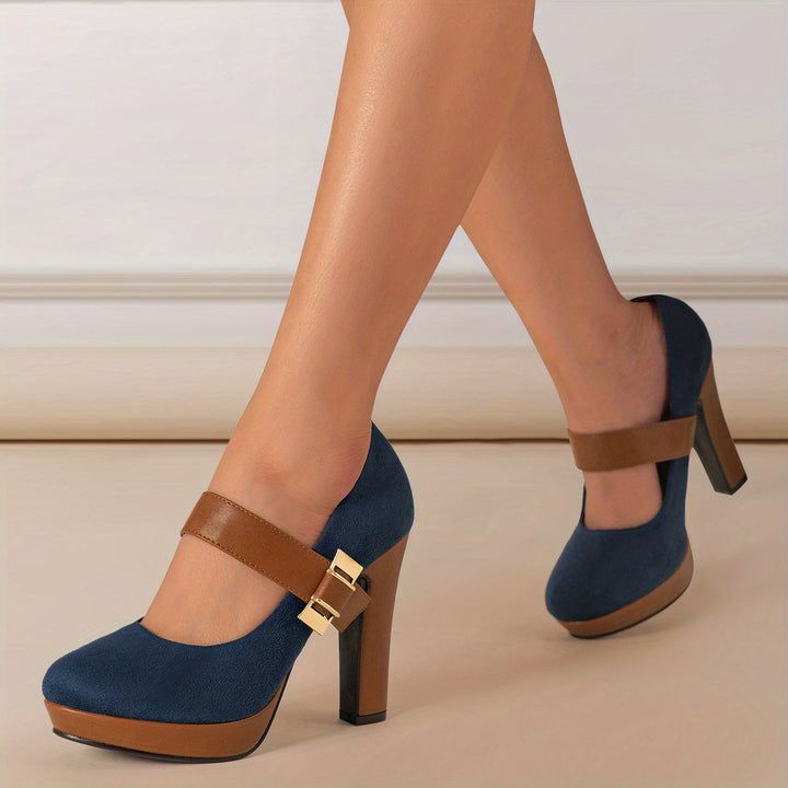 Calvyre-Paris Fleur | Escarpins Élégants à Talon Confortable