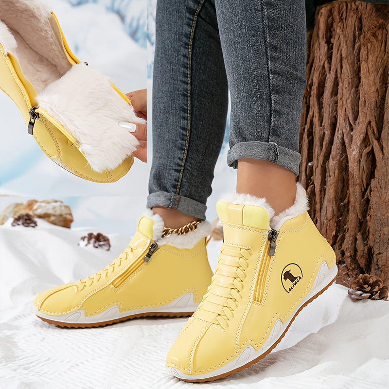 Calvyre-Paris Lucie | Bottines confort d’hiver à soutien ergonomique