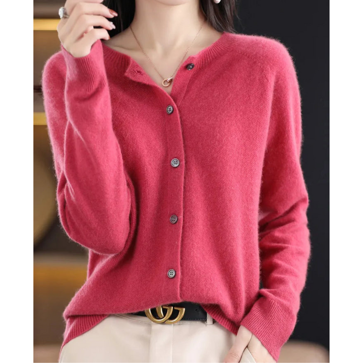 Calvyre-Paris | Héloïse | Cardigan en laine mérinos