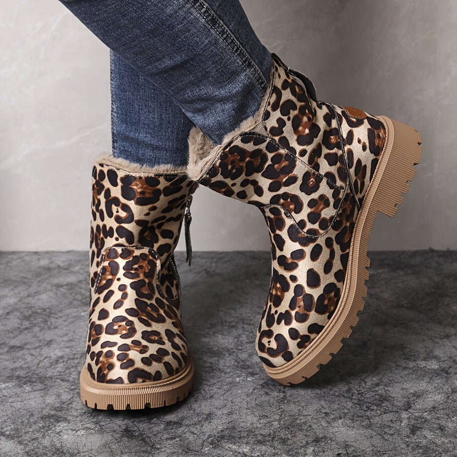 Calvyre-Paris Marguerite | Bottines Chaudes à Doublure Confort
