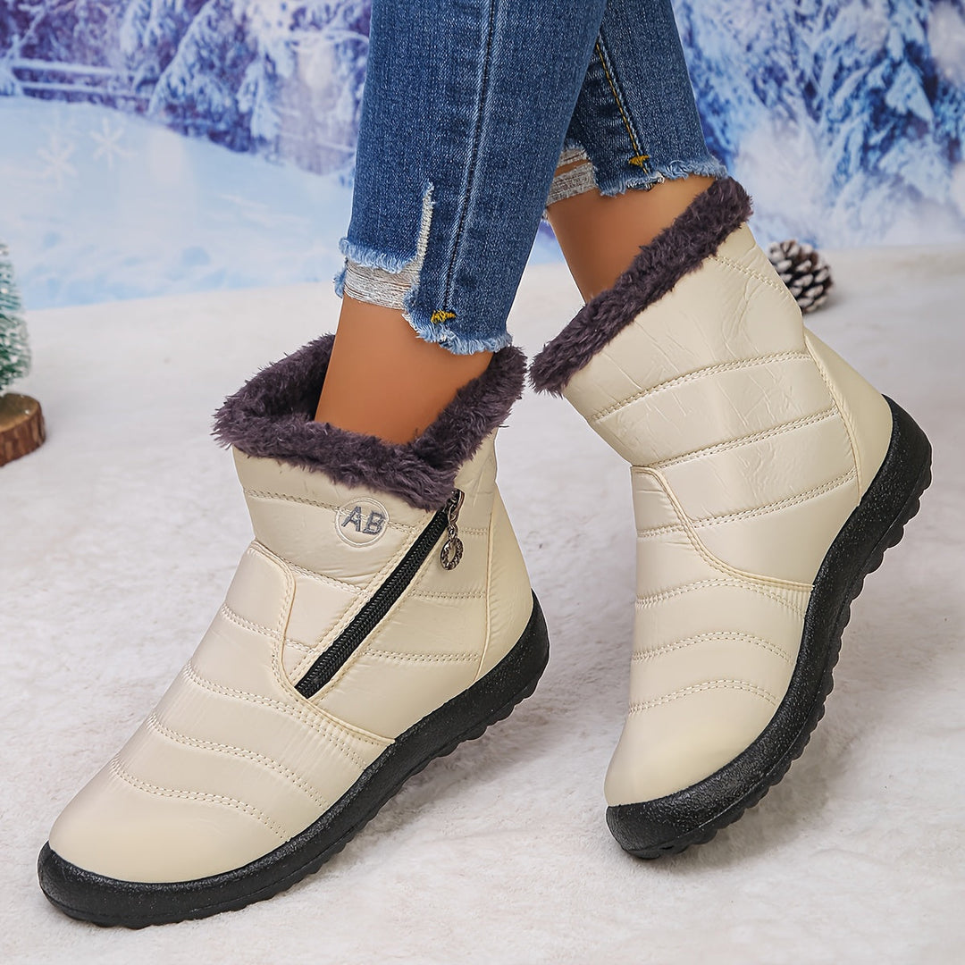 Calvyre-Paris Manon | Bottes Hiver Chaudes Antidérapantes