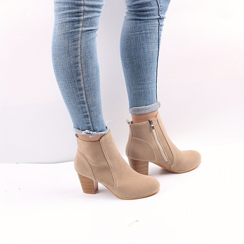 Calvyre-Paris Agathe | Bottines à talon stable et confort longue durée