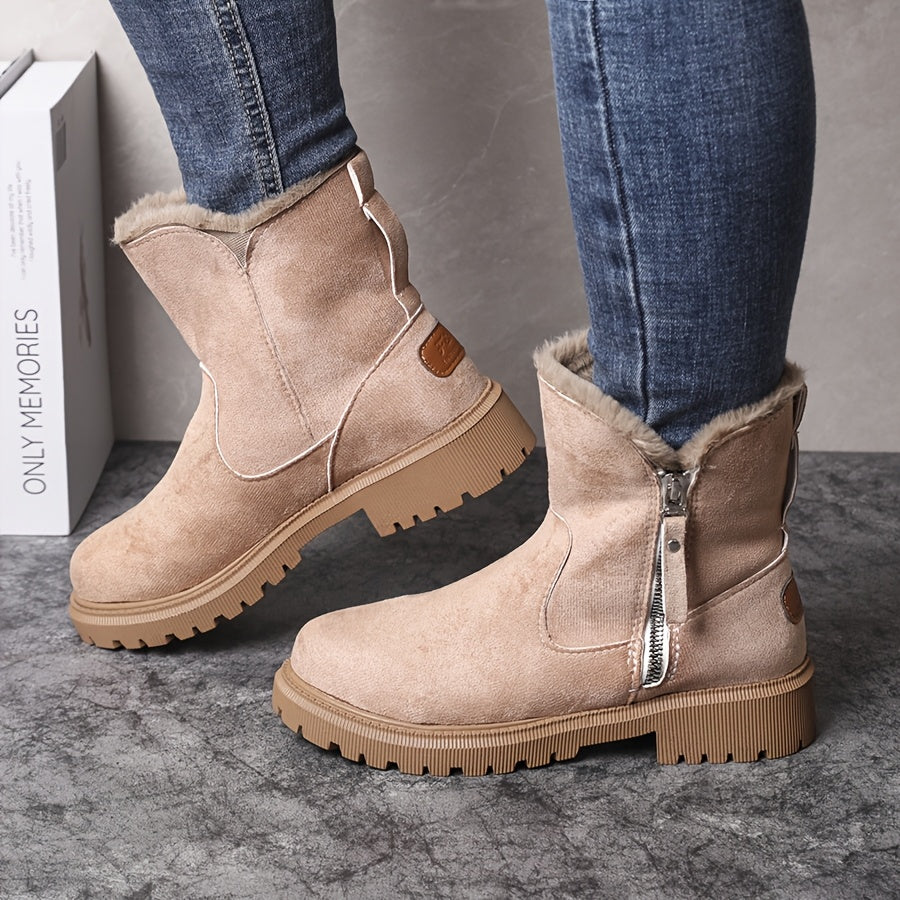 Calvyre-Paris Marguerite | Bottines Chaudes à Doublure Confort