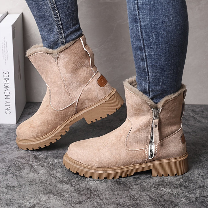 Calvyre-Paris Marguerite | Bottines Chaudes à Doublure Confort