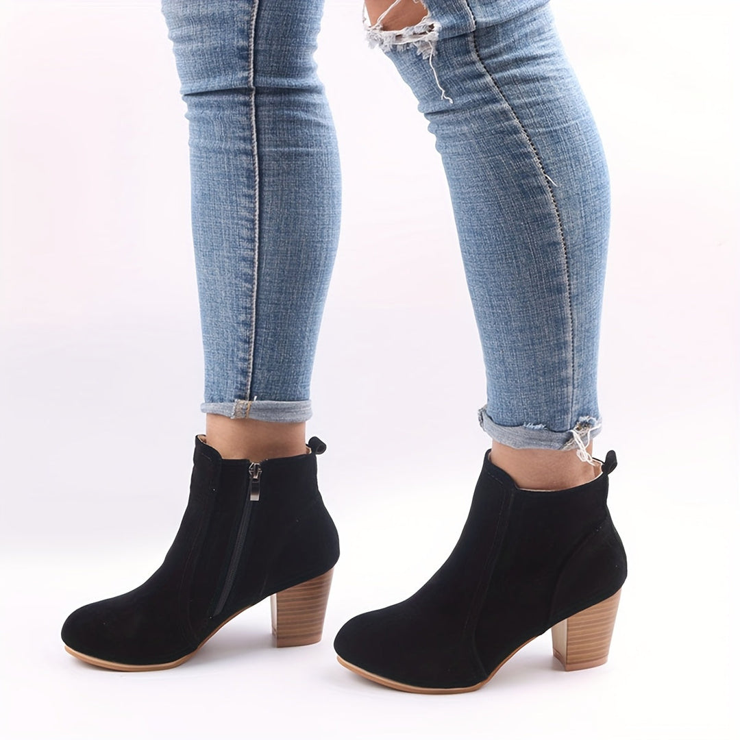 Calvyre-Paris Agathe | Bottines à talon stable et confort longue durée