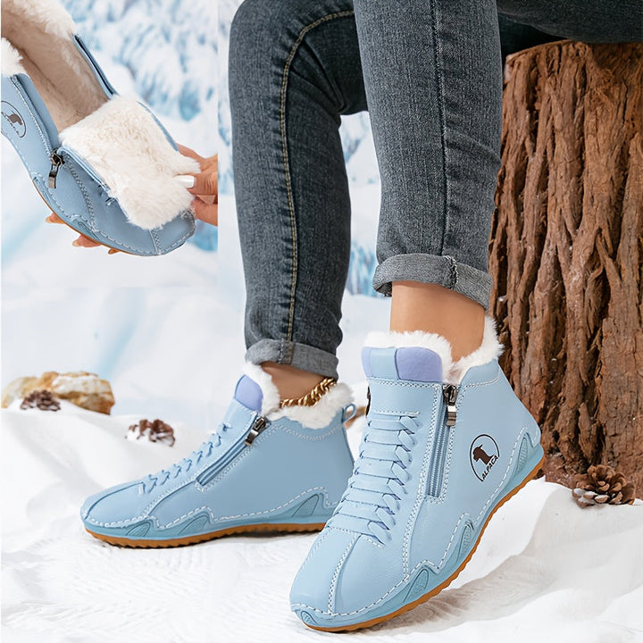Calvyre-Paris Lucie | Bottines confort d’hiver à soutien ergonomique