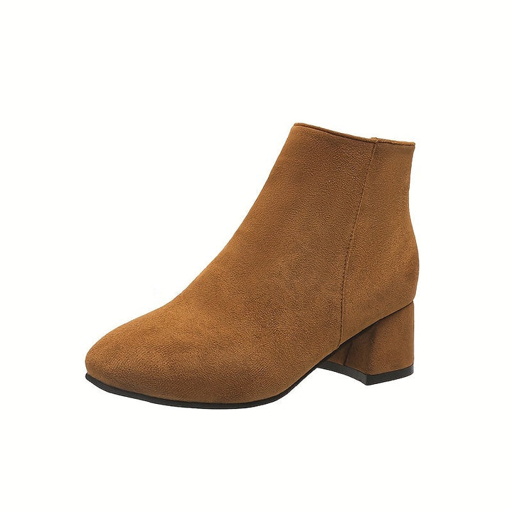 Calvyre-Paris Mireille | Bottines confortables à talon carré
