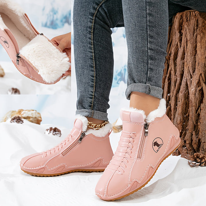 Calvyre-Paris Lucie | Bottines confort d’hiver à soutien ergonomique
