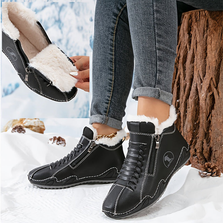 Calvyre-Paris Lucie | Bottines confort d’hiver à soutien ergonomique