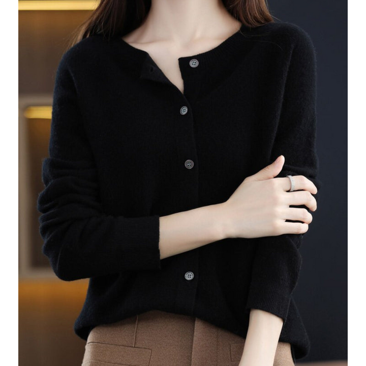 Calvyre-Paris | Héloïse | Cardigan en laine mérinos