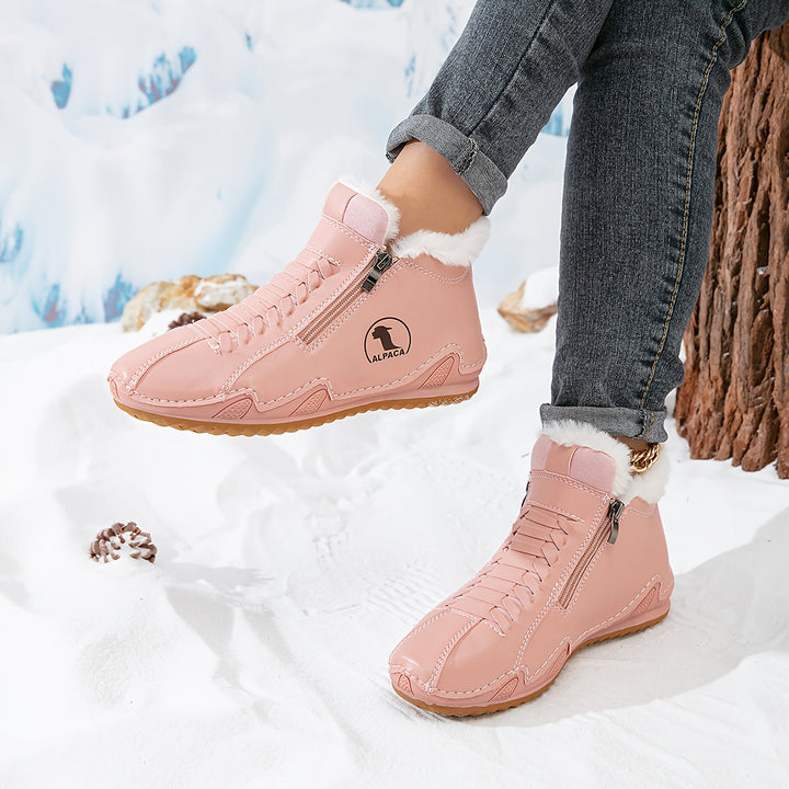 Calvyre-Paris Lucie | Bottines confort d’hiver à soutien ergonomique