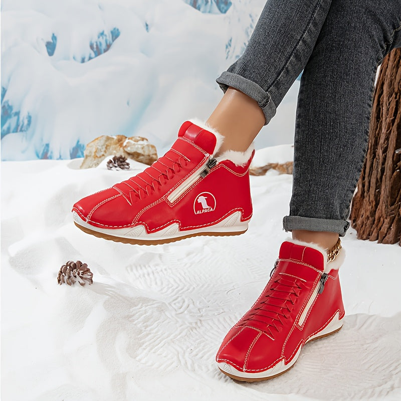 Calvyre-Paris Lucie | Bottines confort d’hiver à soutien ergonomique