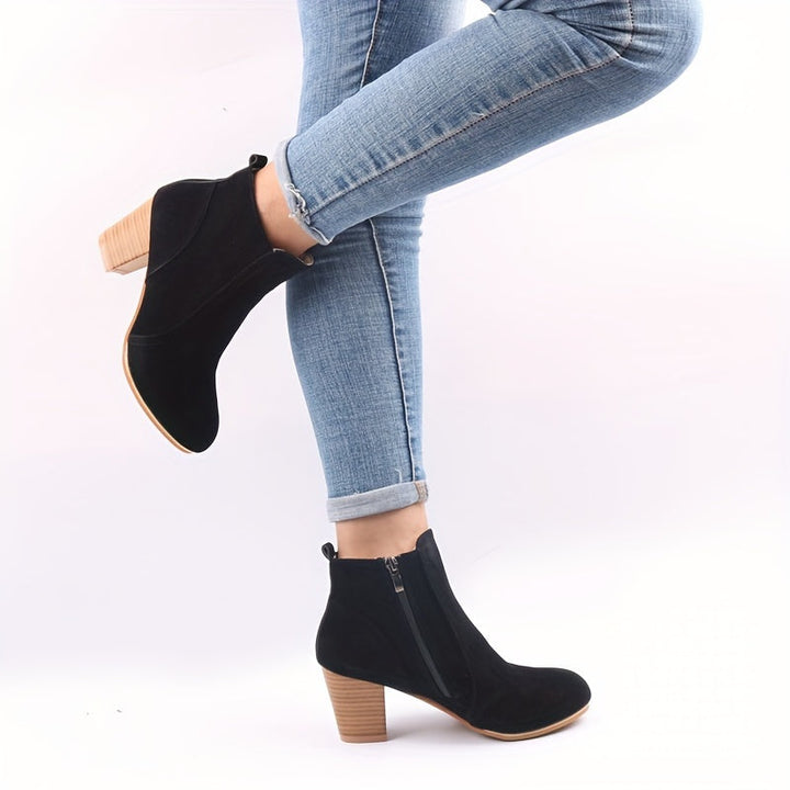 Calvyre-Paris Agathe | Bottines à talon stable et confort longue durée