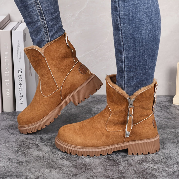 Calvyre-Paris Marguerite | Bottines Chaudes à Doublure Confort