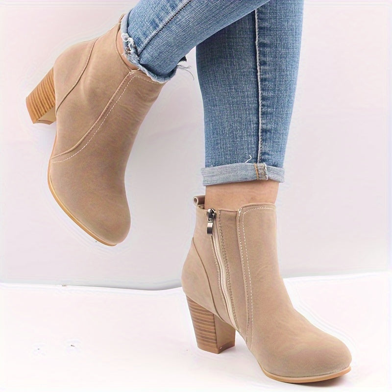 Calvyre-Paris Agathe | Bottines à talon stable et confort longue durée