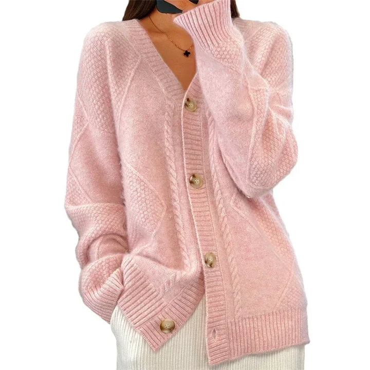 Calvyre-Paris | Éléonore | Cardigan doux à boutons