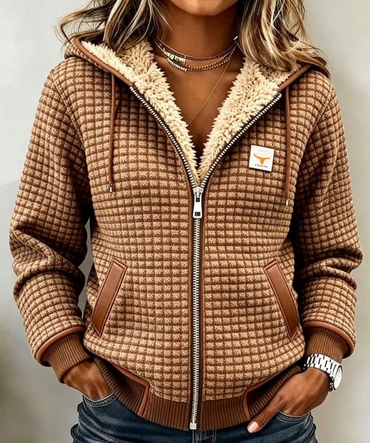 Calvyre-Paris  | Veste Matelassée à Capuche pour Femme Camille