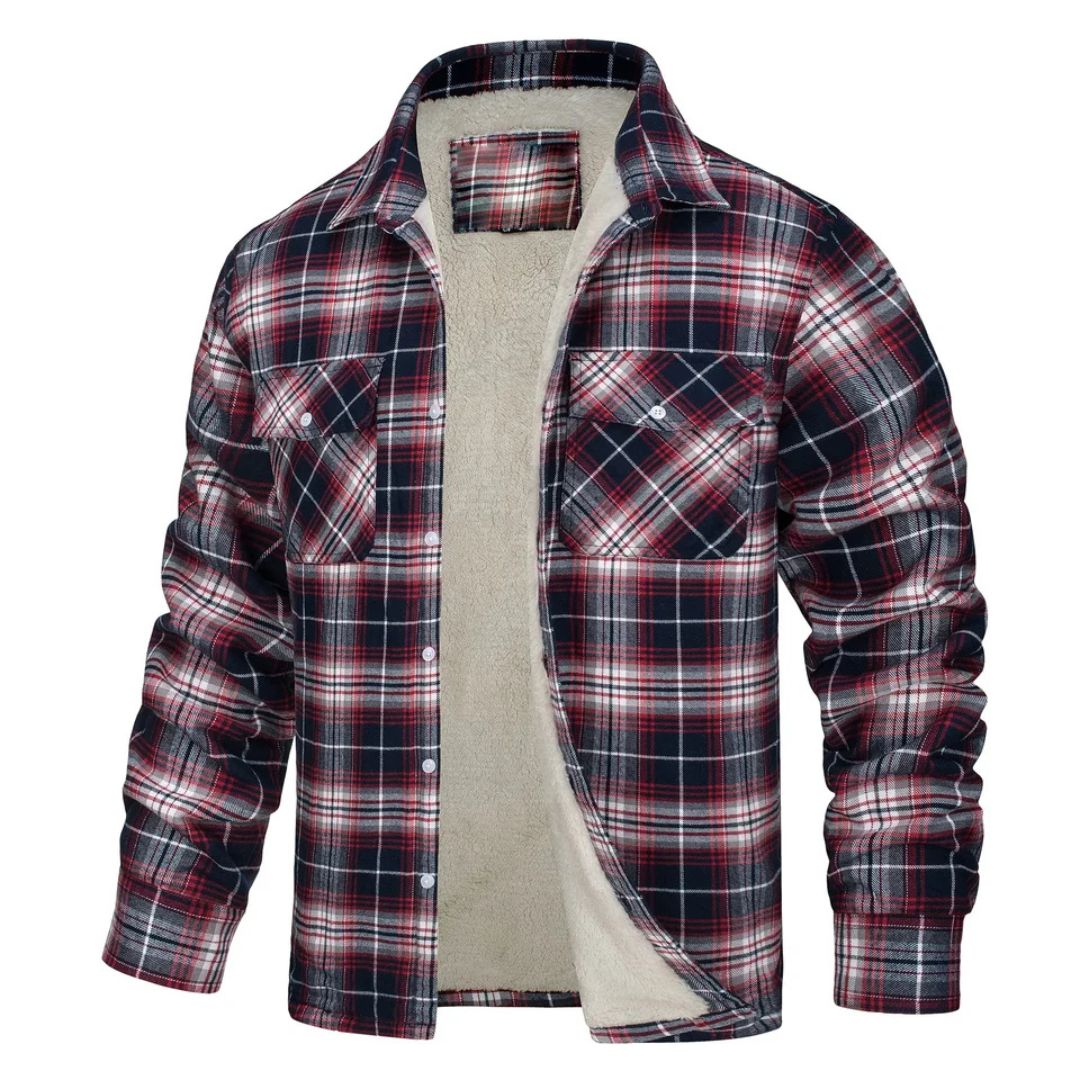 Calvyre-Paris | Veste chaude à carreaux