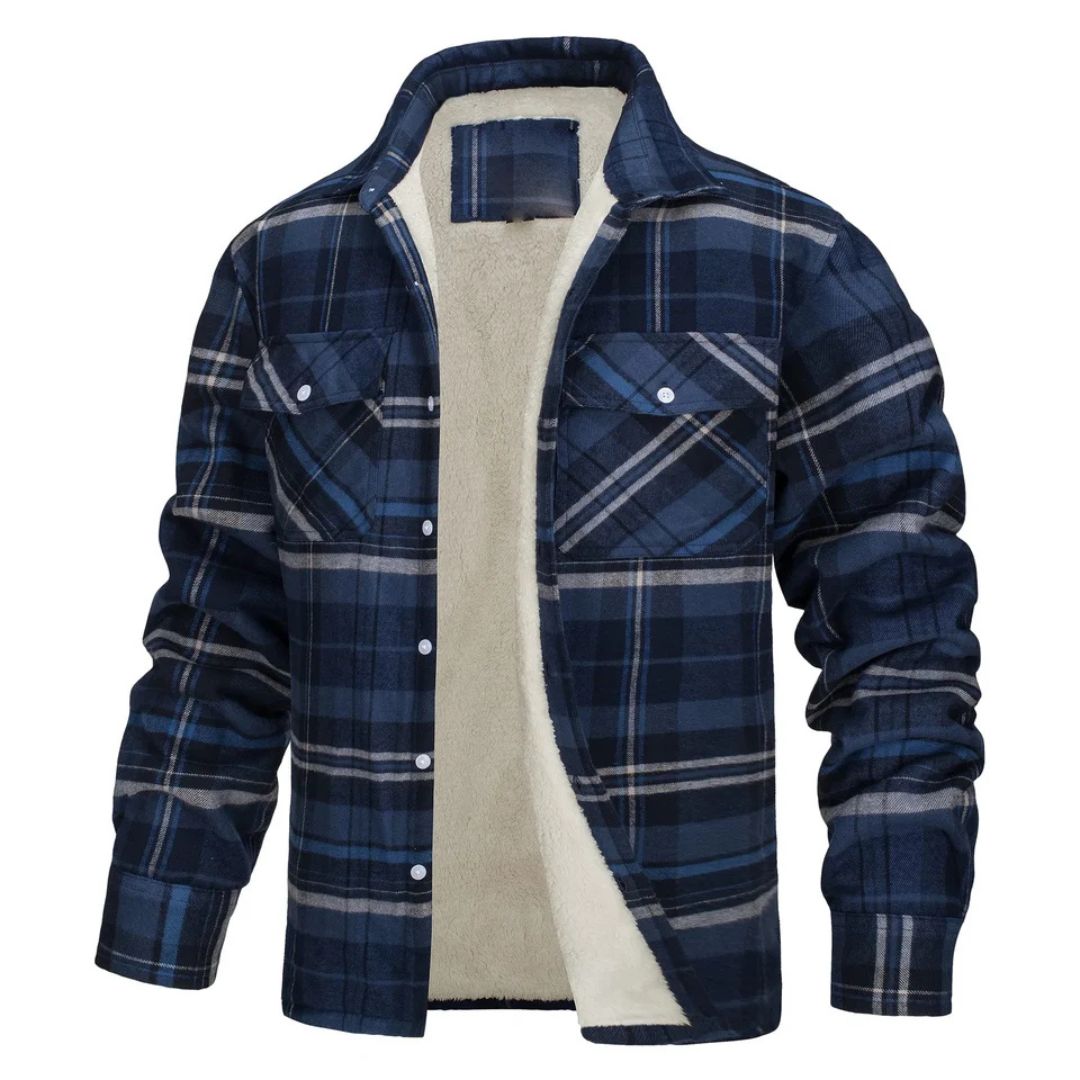 Calvyre-Paris | Veste chaude à carreaux