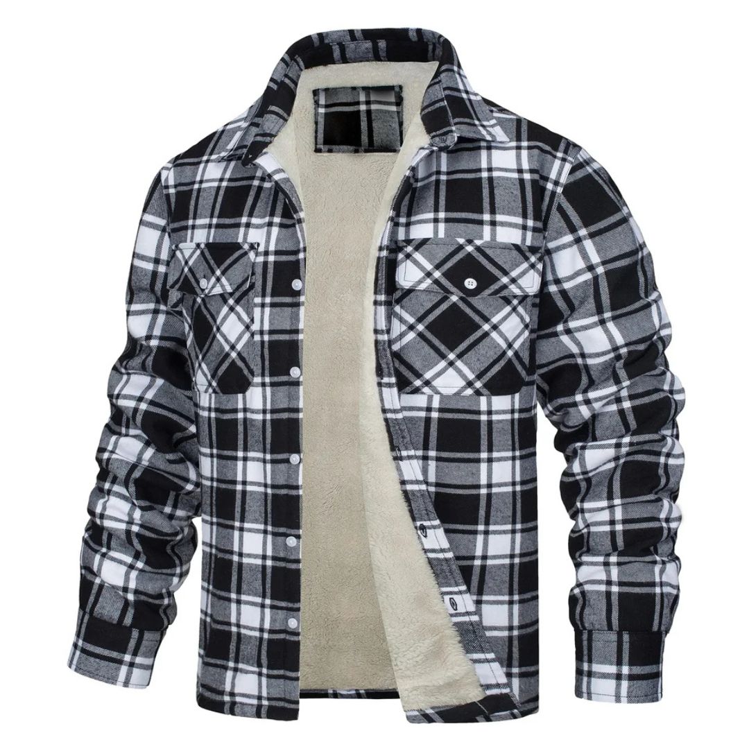 Calvyre-Paris | Veste chaude à carreaux