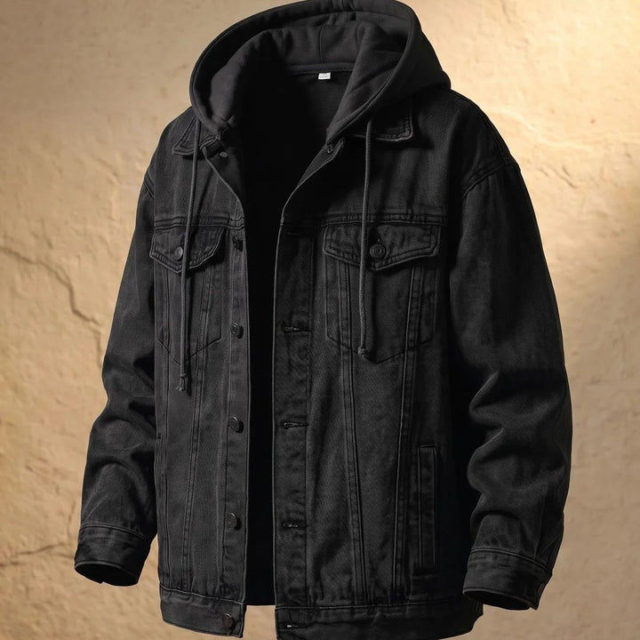 Calvyre-Paris | Veste urbaine en jean à capuche