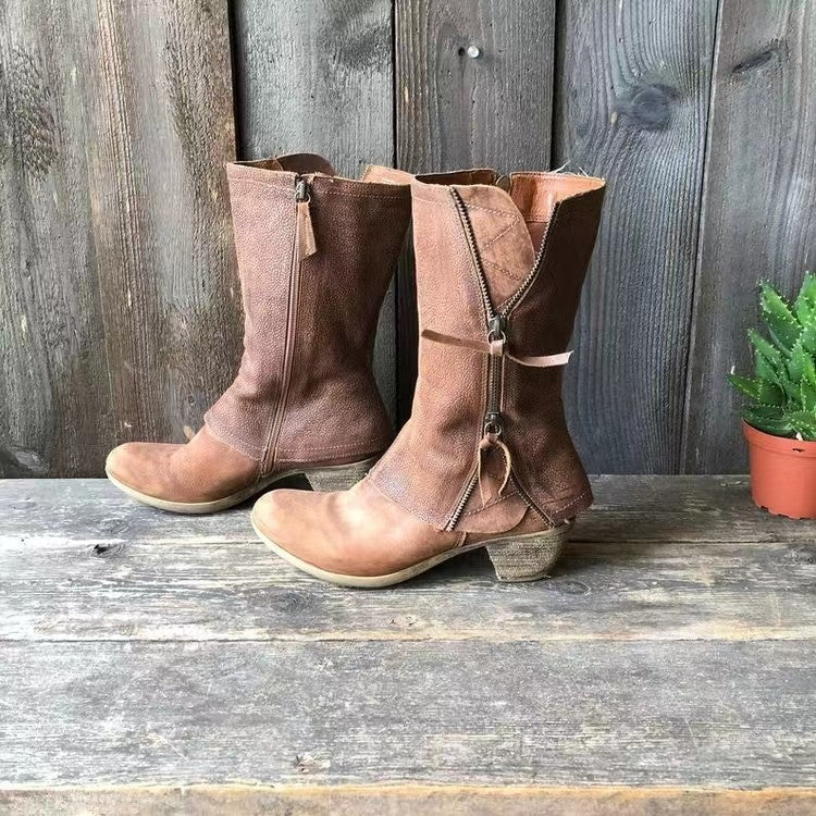 Calvyre-Paris Noémie | Bottes d’automne à élégance intemporelle
