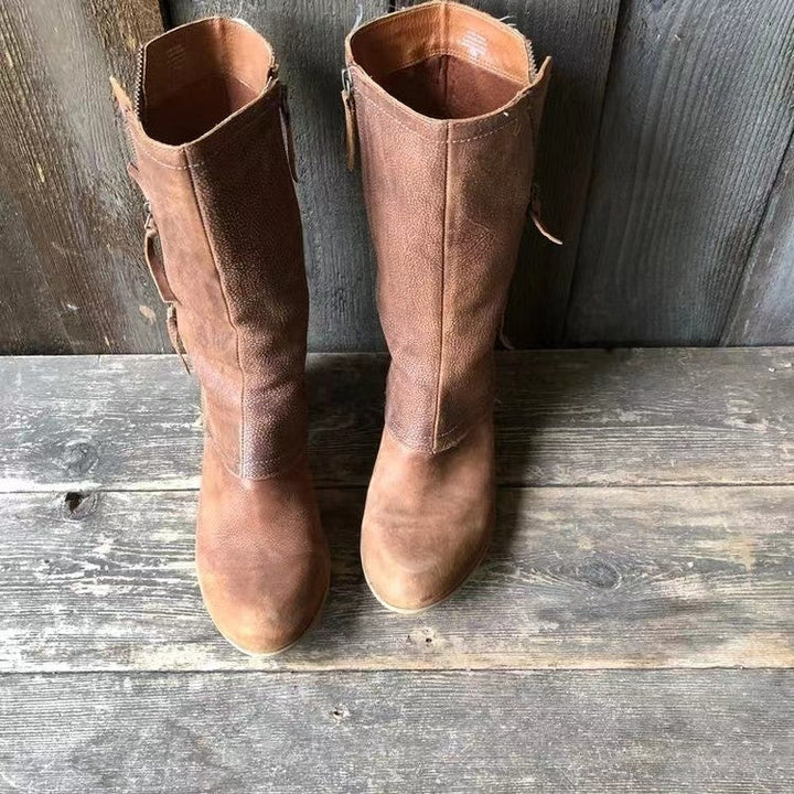Calvyre-Paris Noémie | Bottes d’automne à élégance intemporelle