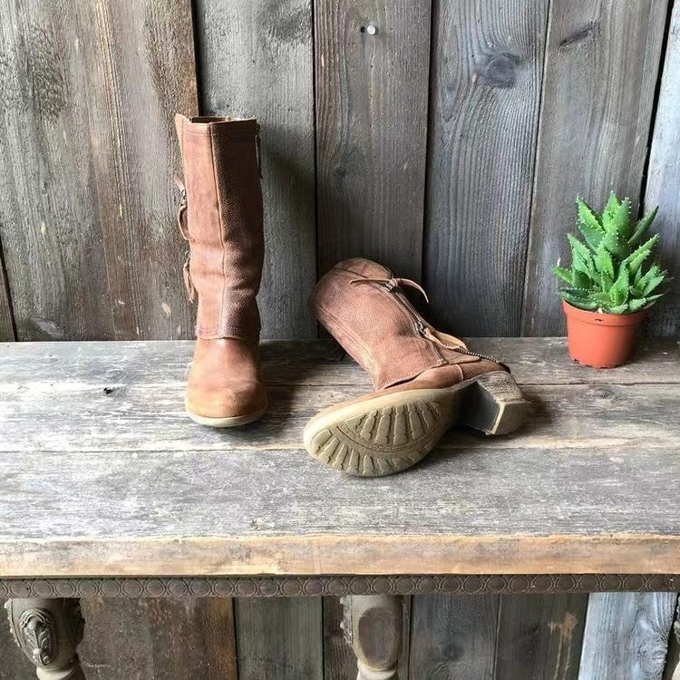 Calvyre-Paris Noémie | Bottes d’automne à élégance intemporelle