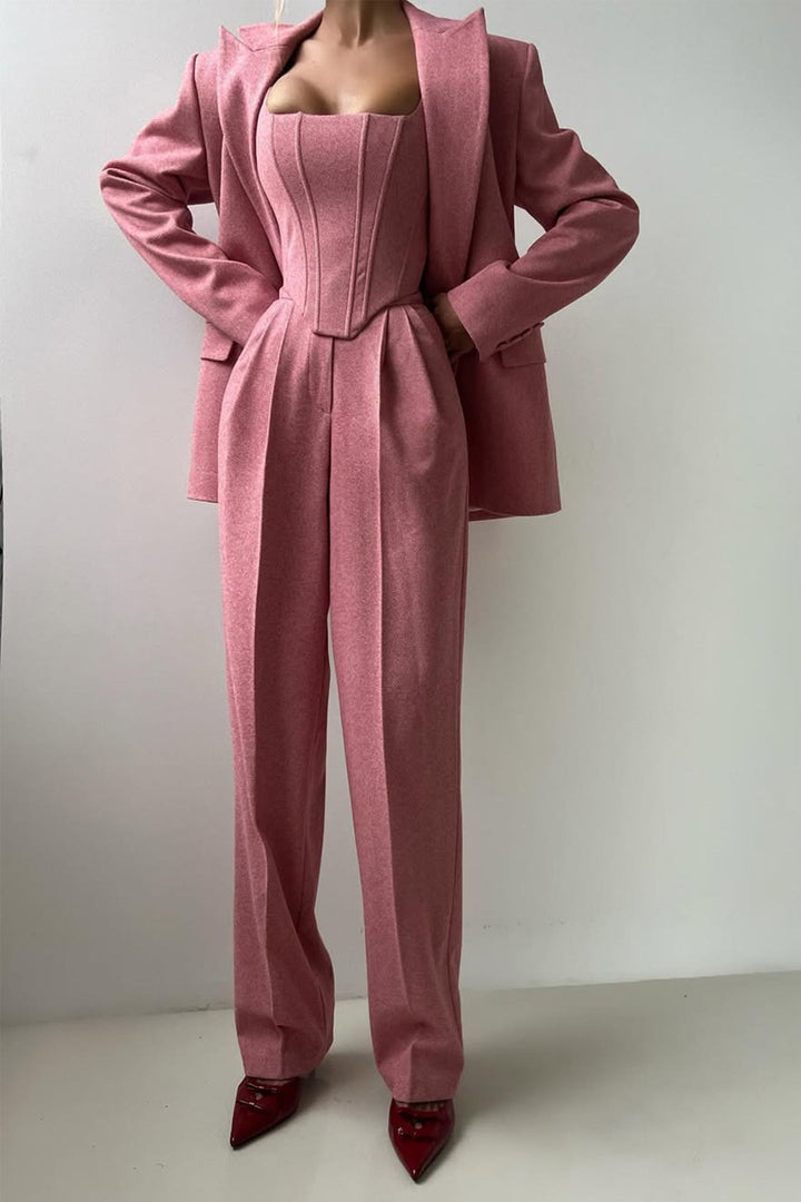 Calvyre-Paris | Versailles | Ensemble trois pièces avec blazer croisé