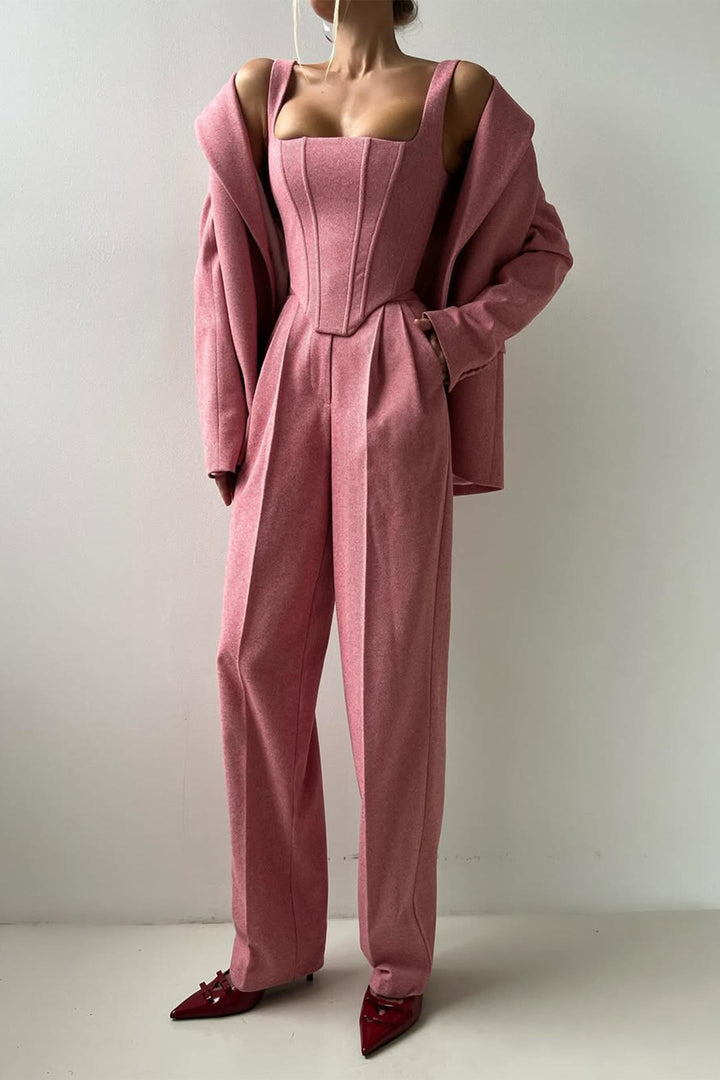 Calvyre-Paris | Versailles | Ensemble trois pièces avec blazer croisé